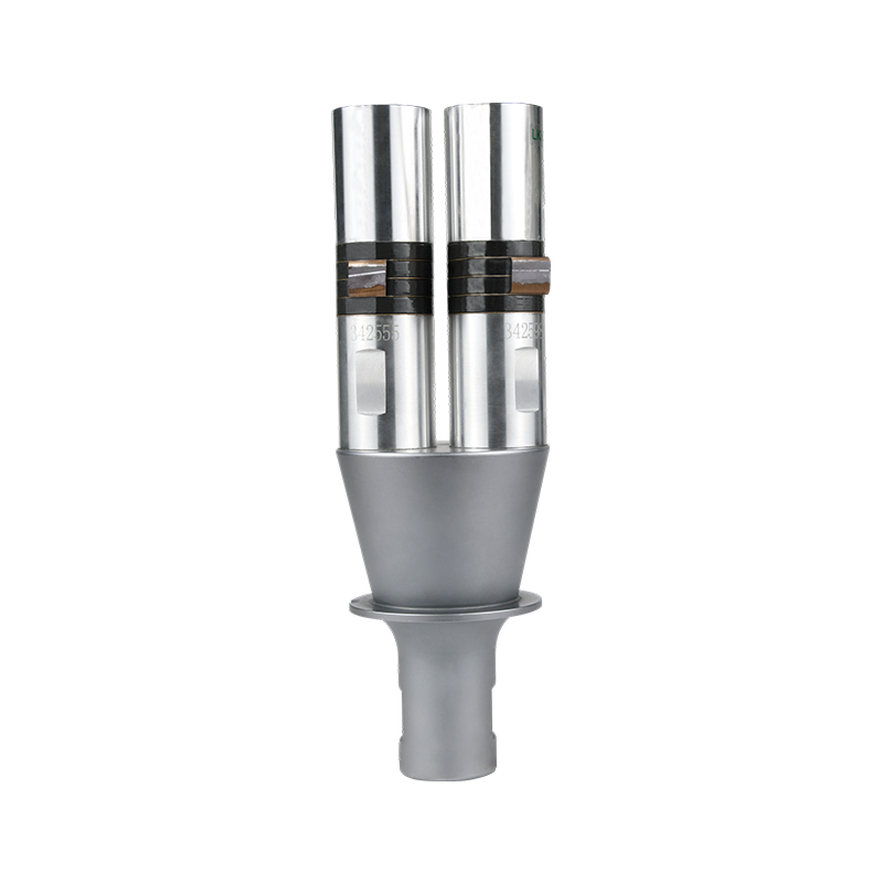 20kHz-2600W 尼口换能器 双柱直筒(银黑)